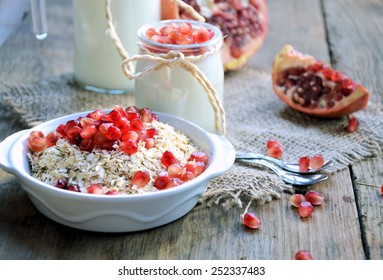 Breakfast with a pomegranate - Powered by Shutterstock