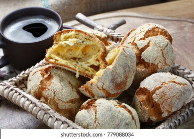 Breakfast With Portuguese Corn Bread