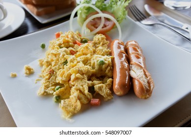 Breakfast table