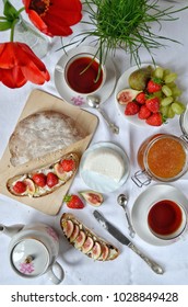 breakfast top view
