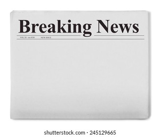 Blank Newspaper High Res Stock Images Shutterstock