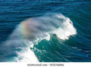 breaking wave in the atlantic ocean - Shutterstock ID 1933766846