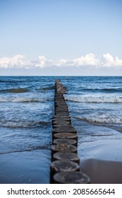 Breakwater Sea The Baltic Beach Water