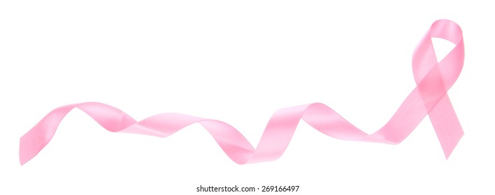 Breast Cancer Awareness ribbon / border
