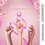 Breast Cancer Day Creative Poster