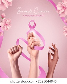 Breast Cancer Day Creative Poster