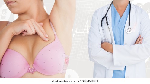 Breast Cancer Doctor And Woman