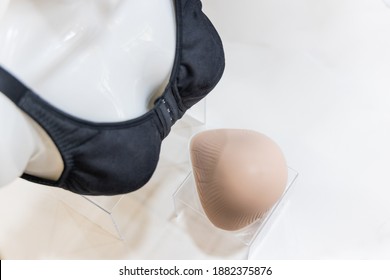 Breast Prosthesis And Post Surgery Bra For Breast Cancer Patient After Mastectomy To Regain Emotional Health.