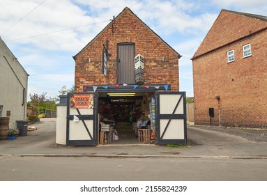 Breaston, Derbyshire, UK 05 12 2022 Small Village Farm Shop Example