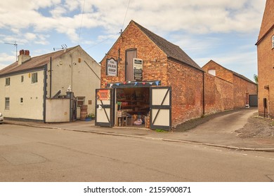 Breaston, Derbyshire, UK 05 12 2022 Small Village Farm Shop Example