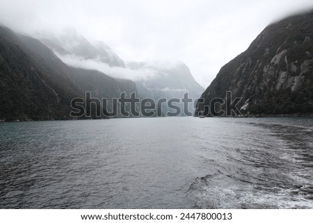 Breath taking Milford Sound of New Zealand. the photos wee taken on  September 2016. 