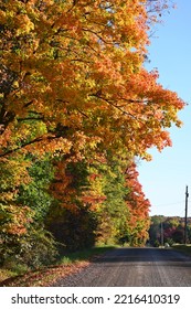 Breathtaking Autumn Scenery In Amish Country