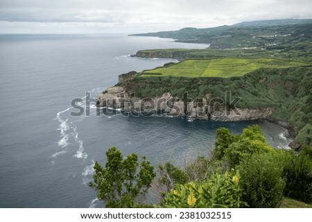 Similar – Image, Stock Photo Verdant coastline on São Tomé’s east coast