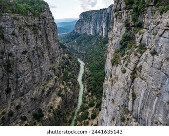 Breathtaking Gorge of Tazı Canyon Extending into the Distance, Antalya - Powered by Shutterstock