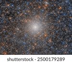 A breathtaking image of the globular cluster Messier 22, showcasing the dense concentration of millions of ancient stars in a majestic, shimmering display. Elements of this image furnished by NASA.
