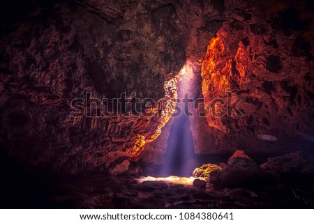 Breathtaking Mawmluh Cave in Cherrapunji, Meghalaya, India