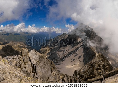 Similar – Blick vom Nebelhorn [1]