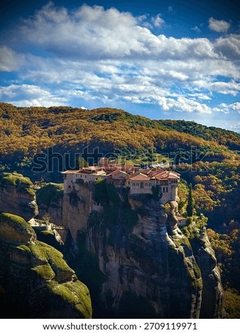 Breathtaking photo showcasing Meteora’s dramatic cliffs, serene monasteries, stunning vistas, and the timeless natural beauty defining this iconic Greek landscape.