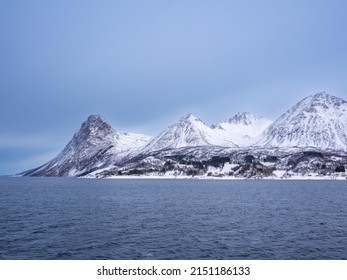 Breathtaking seascapes along the coast of the Vesterålen islands, Nordland, Norway