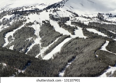 Breckenridge Ski Area In The Winter.