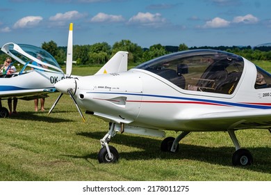 Breclav, Czech Republic - July 02, 2022 Aviation Day. TL-2000 Sting, Ultralight, Small Sports Aircraft