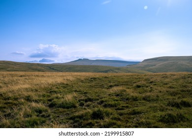 Brecon Beacons In Wales, End Of Summer