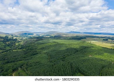 Brecon Beacons Waterfall Walk From Drone