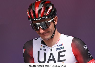 Breda, Netherlands - 08212022: Jan Polanc From UAE Team Emirates 