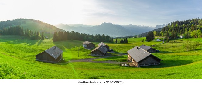 Bregenz Forest Panorama From Bödele