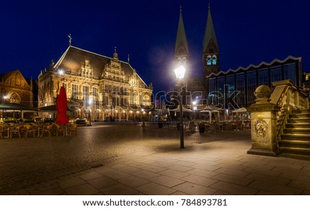 Similar – Foto Bild Hannover Marktkirche Nacht