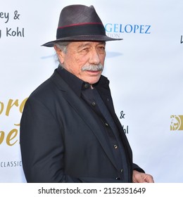 Brentwood, CA USA - May 1, 2022. Edward James Olmos Attends The 15th Annual George Lopez Celebrity Golf Classic Pre-Party.