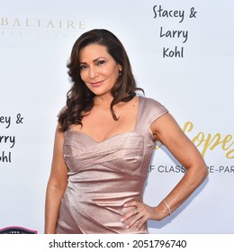 Brentwood, CA USA - October 3, 2021. Constance Marie Attends The 14th Annual George Lopez Celebrity Golf Classic Pre-Party.