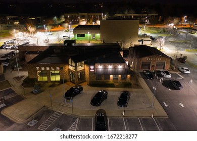 BRENTWOOD, TN, USA - JANUARY 22, 2020: Tesla Dealership Brentwood Tennessee USA