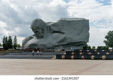 Brest, Belarus - July 3, 2021. Main Monument Of The Memorial Complex Brest Hero Fortress