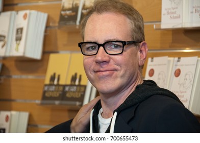 Bret Easton Ellis, US Author *1964 (American Psycho), At The Frankfurt Bookfair / Buchmesse Frankfurt 2010 In Frankfurt Am Main, Germany