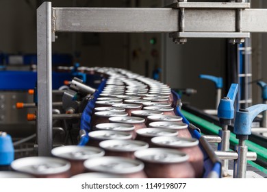 Brewery Canning Line In Action