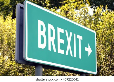 Brexit - Next Exit Sign