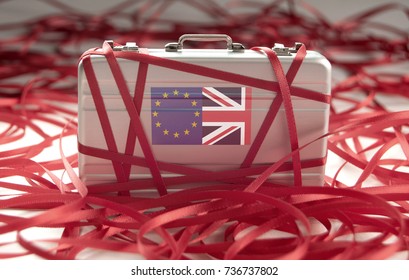 Brexit Red Tape Concept 