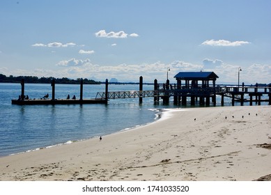 Bribie Island Jetty Pumicestone Passage Queensland