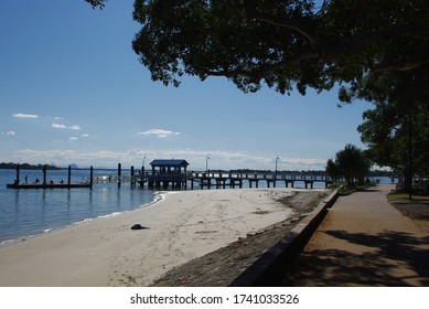 Bribie Island Jetty Pumicestone Passage Queensland