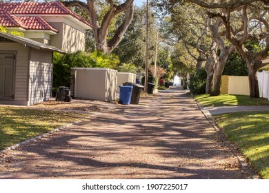 Brick Alleyway In Historic Old Northeast, St. Petersburg, FL.