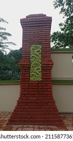 Brick Archway And Floral Ornament