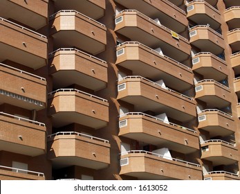 Brick building