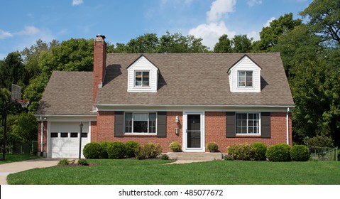 Brick Cape Cod House