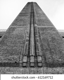 Brick Chimney Of Bankside Power Station Now The Tate Modern, London