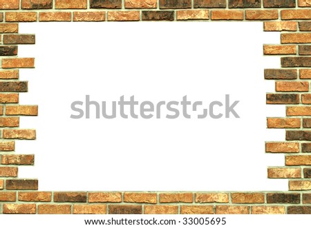 brick frrame