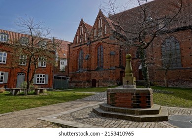 Brick Gothic In Wismar Germany