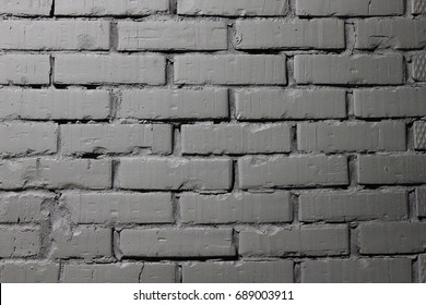 Brick Gray Wall Of The Night Club