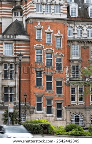 Similar – Image, Stock Photo Staircase roof brick house
