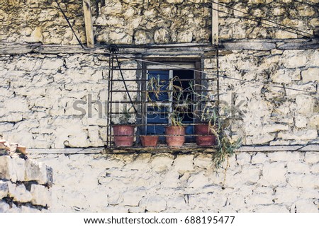 Similar – Image, Stock Photo old abandoned building, albania